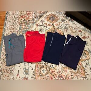 Women’s figs scrub pants size large tall